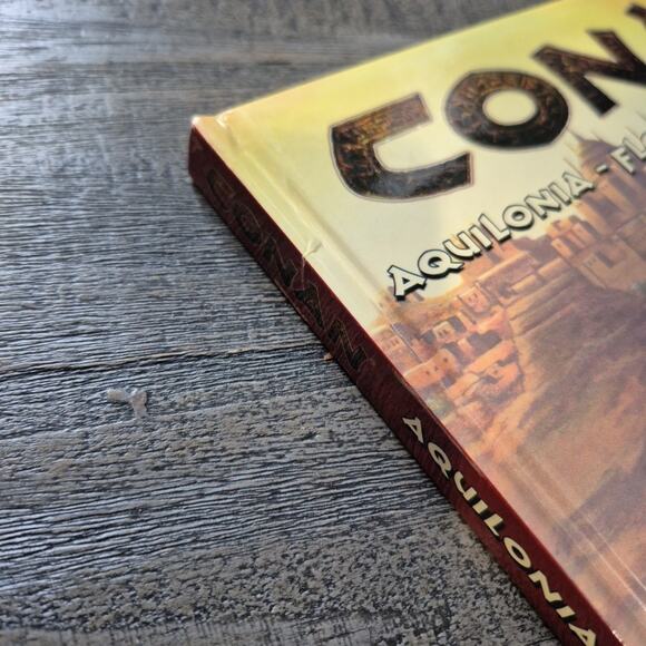 Vtg Mongoose Conan Aquilonia Flower of the West Roleplaying Hardcover Sourcebook - Picture 10 of 16